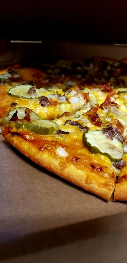 Cheeseburger Pizza